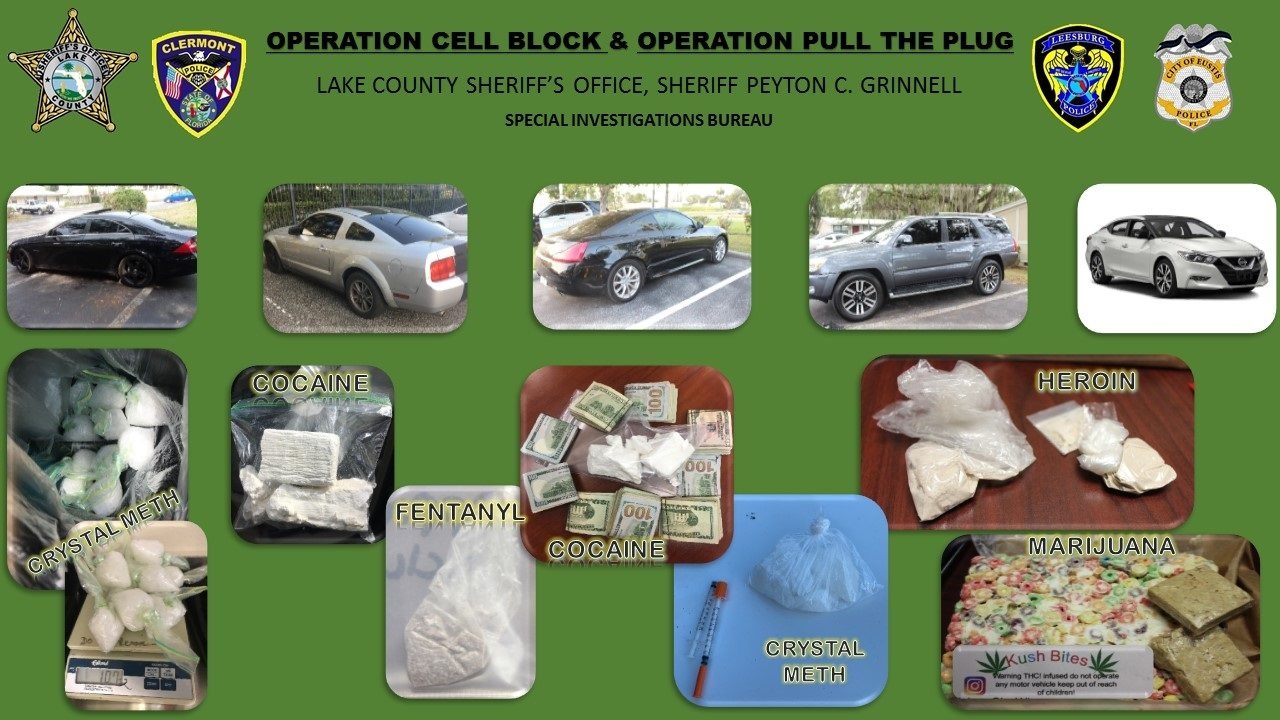 High-level drug traffickers arrested in undercover operations,...